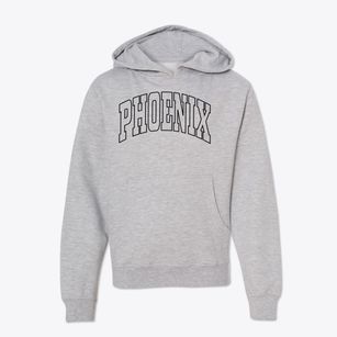 Phoenix Oregon Trendy Block Youth Hoodie