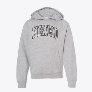 Buckfield Maine Trendy Block Youth Hoodie