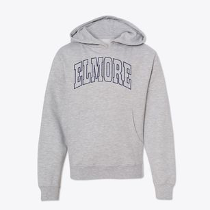 Elmore Alabama Trendy Block Youth Hoodie