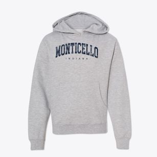 Monticello Indiana Urban Vibe Youth Hoodie