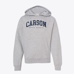 Carson North Dakota Urban Vibe Youth Hoodie