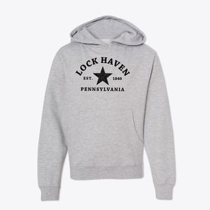 Lock Haven Pennsylvania Star Youth Hoodie