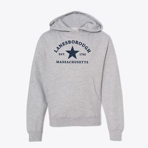 Lanesborough Massachusetts Star Youth Hoodie