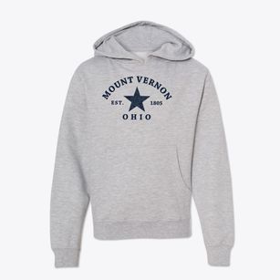Mount Vernon Ohio Star Youth Hoodie