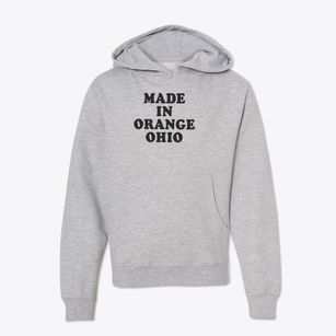 Orange Ohio Classic 70s Youth Hoodie