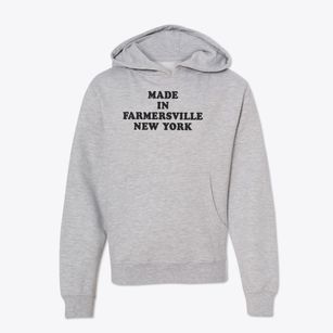 Farmersville New York Classic 70s Youth Hoodie