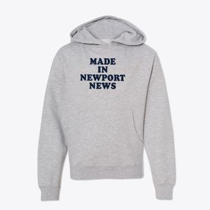 Newport News Virginia Classic 70s Youth Hoodie