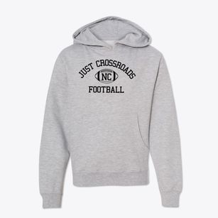 Just Crossroads North Carolina Football Youth Hoodie