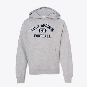 Dula Springs North Carolina Football Youth Hoodie