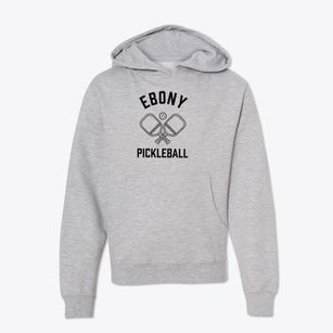 Ebony Arkansas Pickleball Youth Hoodie