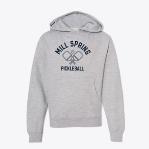 Mill Spring North Carolina Pickleball Youth Hoodie