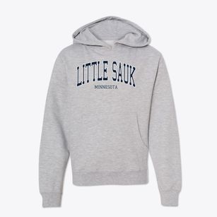 Little Sauk Minnesota Traditional Youth Hoodie