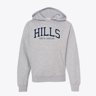 Hills North Carolina Traditional Youth Hoodie