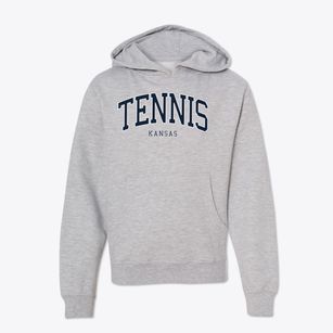 Tennis Kansas Traditional Youth Hoodie