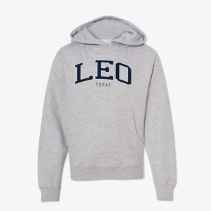 Leo Texas Traditional Youth Hoodie