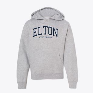 Elton West Virginia Traditional Youth Hoodie