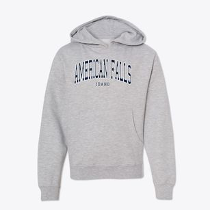 American Falls Idaho Traditional Youth Hoodie