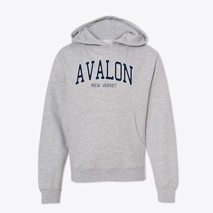 Avalon New Jersey Traditional Youth Hoodie