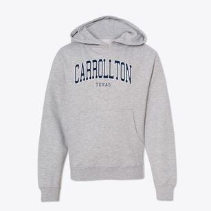 Carrollton Texas Traditional Youth Hoodie