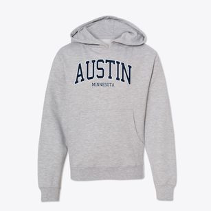 Austin Minnesota Traditional Youth Hoodie