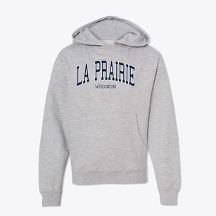 La Prairie Wisconsin Traditional Youth Hoodie