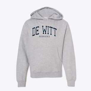 De Witt Nebraska Traditional Youth Hoodie