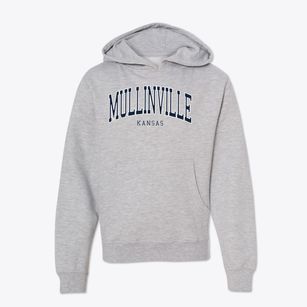 Mullinville Kansas Traditional Youth Hoodie