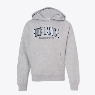 Rock Landing Massachusetts Traditional Youth Hoodie