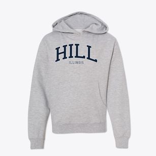 Hill Illinois Traditional Youth Hoodie