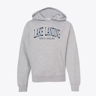 Lake Landing North Carolina Traditional Youth Hoodie
