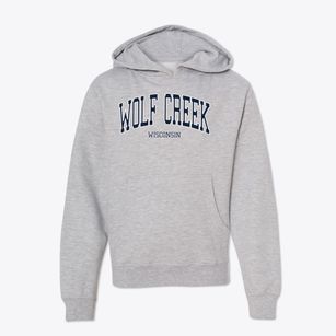 Wolf Creek Wisconsin Traditional Youth Hoodie