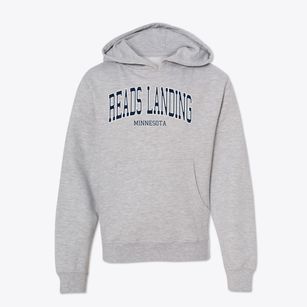 Reads Landing Minnesota Traditional Youth Hoodie