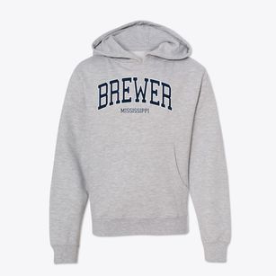 Brewer Mississippi Traditional Youth Hoodie