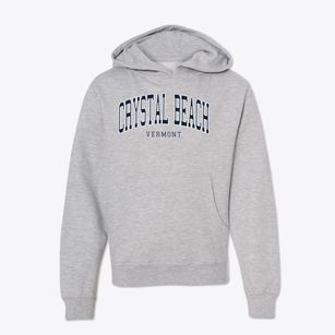 Crystal Beach Vermont Traditional Youth Hoodie