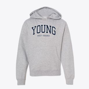 Young West Virginia Traditional Youth Hoodie