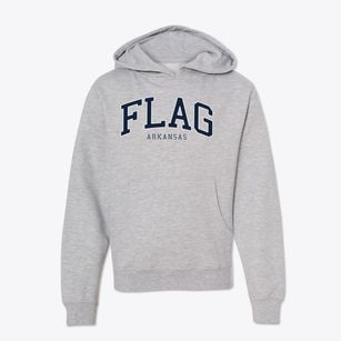Flag Arkansas Traditional Youth Hoodie