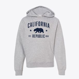  California Republic Bear Youth Hoodie