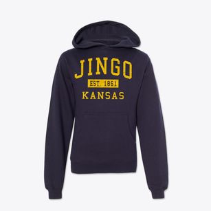 Jingo Kansas Classic Established Youth Hoodie