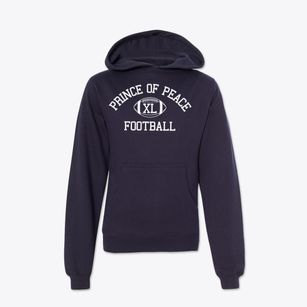 Prince Of Peace School Dallas Classic Football Youth Hoodie