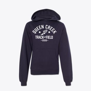 Queen Creek High School Track and Field Youth Hoodie