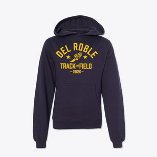 Del Roble Elementary School Track and Field Youth Hoodie