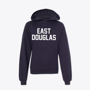 East Douglas Massachusetts Classic Block Youth Hoodie