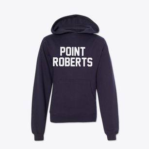 Point Roberts Washington Classic Block Youth Hoodie