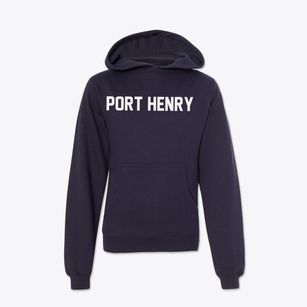 Port Henry New York Classic Block Youth Hoodie