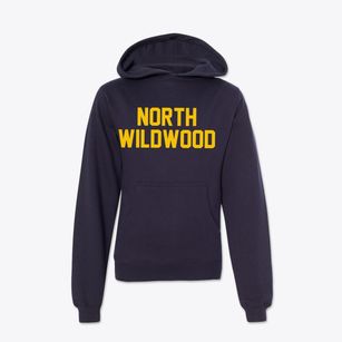 North Wildwood New Jersey Classic Block Youth Hoodie