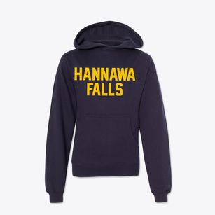 Hannawa Falls New York Classic Block Youth Hoodie