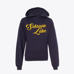Schroon Lake New York Vintage Team Youth Hoodie