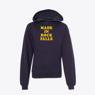 Rock Falls Iowa Classic 70s Youth Hoodie