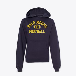 Bald Mound Illinois Football Youth Hoodie