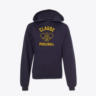 Claude Texas Pickleball Youth Hoodie